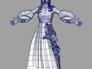 fairy girl 3D Model