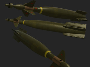 gbu-10 pavewayii missile Modelo 3D