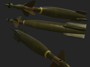 gbu-10 pavewayii missile Modelo 3D