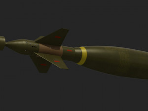 gbu-10 pavewayii missile Modelo 3D