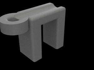 pass threads 3d printer geeetech i3b 3D Baskı Modeli