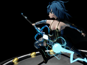 magical girl 3D Model