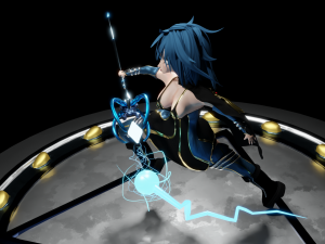 magical girl Modello 3D