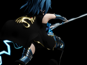 magical girl Modello 3D