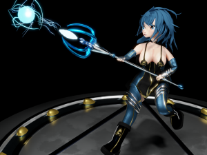 magical girl Modello 3D