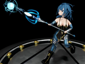 magical girl 3D Model