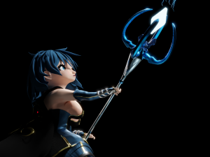 magical girl Modello 3D