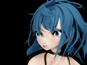 magical girl Modello 3D