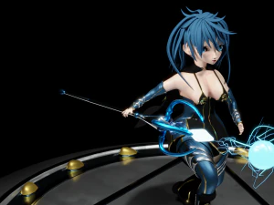 magical girl 3D Model