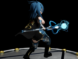 magical girl Modello 3D