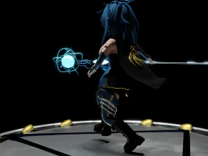 magical girl 3D Model