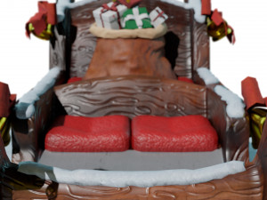 santa s sleigh Model 3D