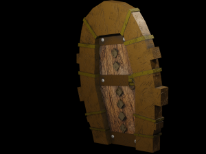 door stylized Modelo 3D