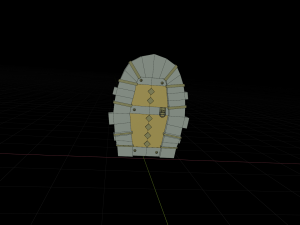 door stylized Modelo 3D