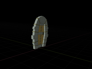 door stylized Modelo 3D