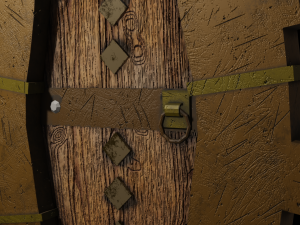 door stylized 3Dモデル