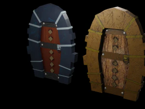 door stylized 3D Model