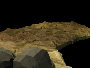 door stylized Model 3D