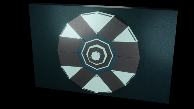 door stylized 3D Model .c4d .max .obj .3ds .fbx .stl .blend 