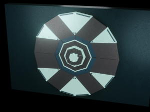 door stylized 3D Model