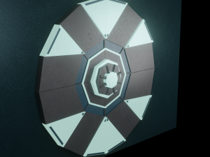 door stylized 3D Model