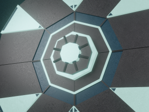 door stylized 3D Model