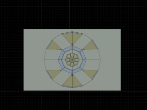 door stylized 3D Model