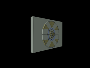 door stylized 3D Model
