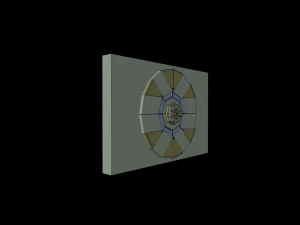 door stylized 3D Model