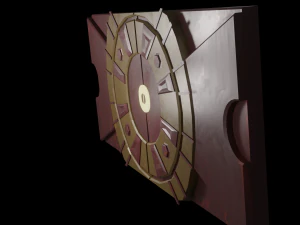 door stylized 3D Model