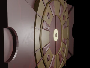 door stylized 3D Model