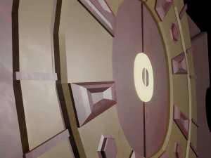 door stylized 3D Model