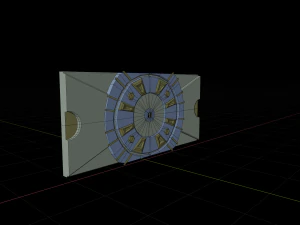 door stylized 3D Model