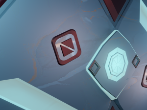 door stylized 3D Model