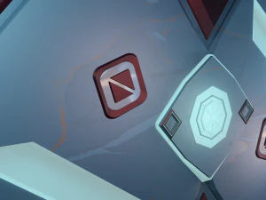 door stylized 3D Model
