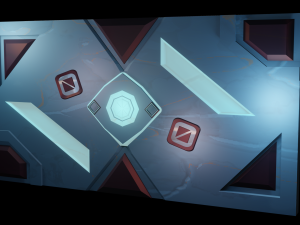 door stylized 3D Model