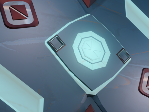 door stylized 3D Model