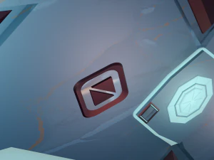 door stylized 3D Model