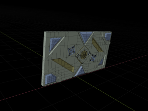 door stylized 3D Model
