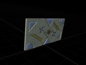 door stylized 3D Model