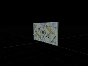 door stylized 3D Model