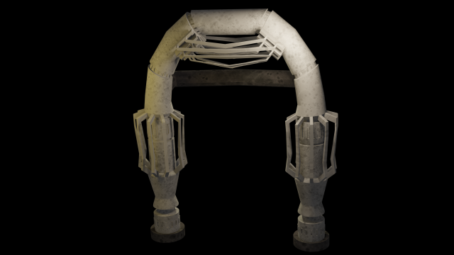 door stylized 3D 모델 .c4d .max .obj .3ds .fbx .stl .blend 