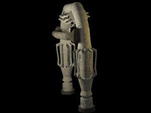 door stylized 3D 모델