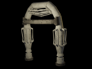 door stylized 3D 모델