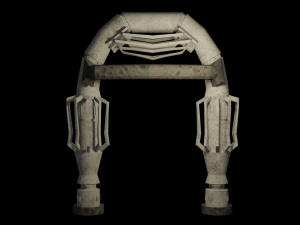 door stylized 3D 모델