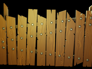 fence 3D 모델