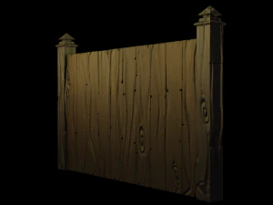 Zaun 3D Modell
