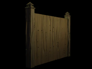 Zaun 3D Modell