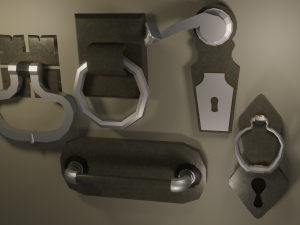 handles Modelo 3D