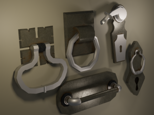 handles 3D Модель